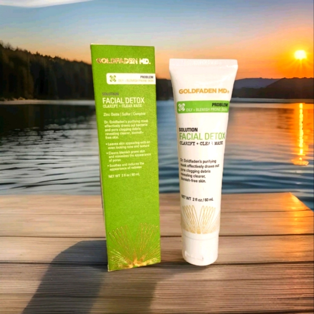 Goldfaden MD Facial Detox Clarify + Clear Mask ☆FULL SIZE☆BNIB☆